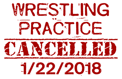 WrestlingPracticeCancelled-01222018