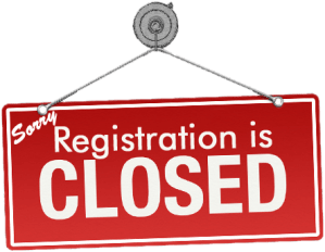 Registration is closed